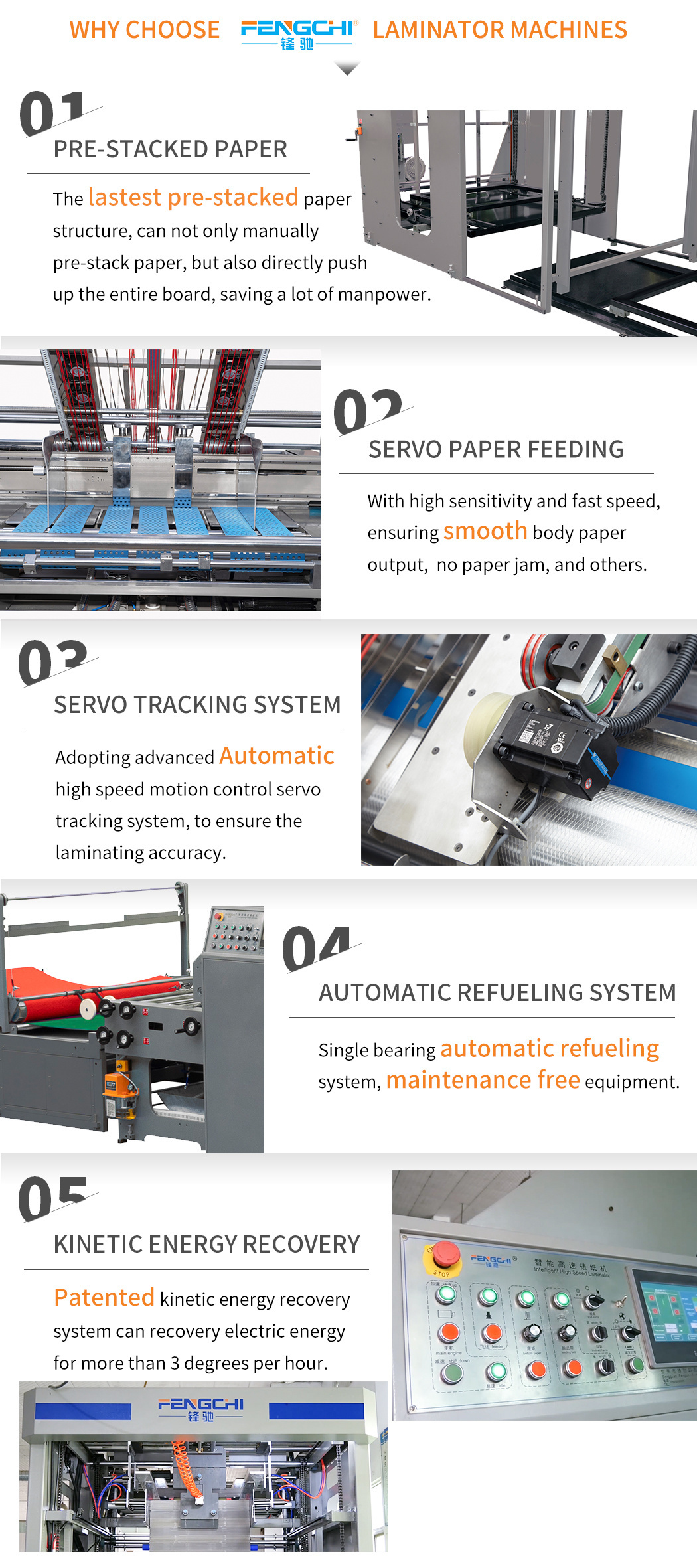 Digital Press High Speed Automatic Flat Corrugated Paper Laminating Machine