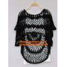 Buy cheap Crocheted, loose Crochet knitted blouse wears batwing hollow pullover sweaters top, hollow from wholesalers