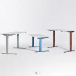 Powder Spraying Sheet Metal Welding Parts Adjustable Standing Table Desk