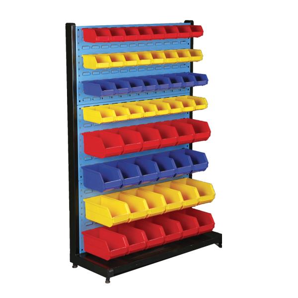 10x10 15 X 15 13x13 Plastic Storage Bins Plastic Stackable Hang Storage Bin Warehouse Tool Parts