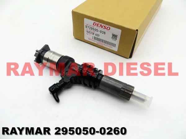 Buy cheap DENSO Genuine common rail fuel injector 295050-0260 for MITSUBISHI 6M60 EURO 5 ME306476 from wholesalers