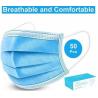 Buy cheap Disposable 3-Ply Adult Face Mask with Elastic Earloops Protective Surgical Medical from wholesalers