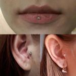 Surgical Steel Prong Set Zircon Ear Helix Tragus Lip Stud Cartilage Earring