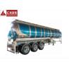 Buy cheap 3 Axle 42000 L Fuel Transfer Tank Trailer / Tanker Trailer Large Carrying Capacity from wholesalers