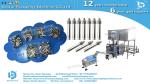 Automatic counting packaging machine for disposable nasal hair trimmer