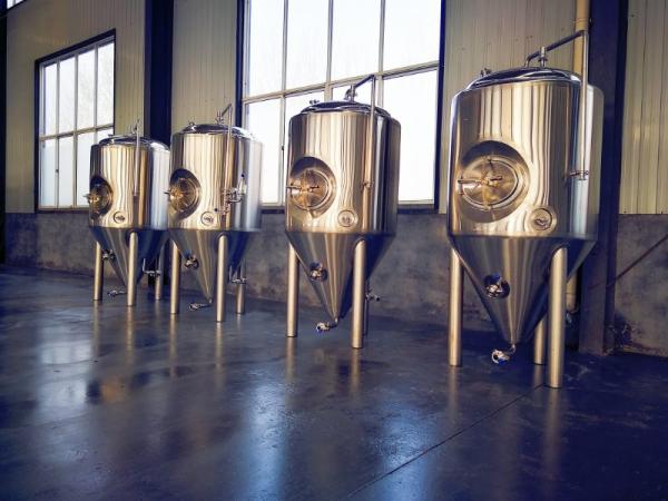 Buy cheap Beer Plant All Stainless Steel Beer Fermenter , 3000l Brewery Fermentation Tanks from wholesalers