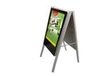 Double Sided LCD Display Digital Signage Kiosk AD Player 178° For Hotel