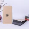 Buy cheap Coffee Packaging Kraft Paper Pouch Biodegradable Zip Lock Aluminum Foil Bag Gravure Printing from wholesalers