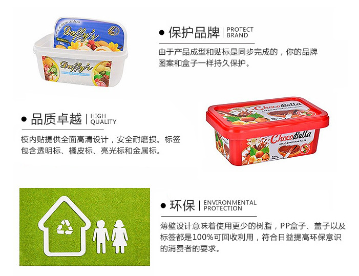 3 Compartment Disposable Food Storage Containers FDA Certification