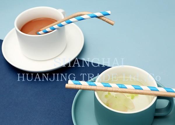 Buy cheap Biodegradable Flexible Paper Drinking Straws For Decorations And Celebration from wholesalers