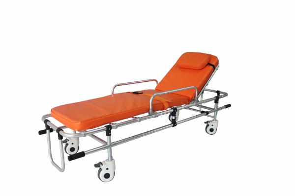 Buy cheap 75 Deg Aluminum Folding Stretcher Patient Transport For Rescue Ambulance from wholesalers