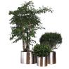 Buy cheap Kinds of gold flower pot planters metal round flower pot from wholesalers