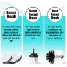 Buy cheap White Soft Bristle Cordless Drill Attachment Cleaning Brush For Car Seats Carpet Leather from wholesalers