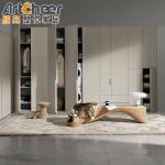 NO Folded Durable Luxury Walk In Closet Storage Wardrobe Interior Design