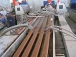 Full Automatic WPC Profile Production Line , Railing / Tray Profile Plastic