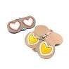 Buy cheap Portable Cartoon button eyeglasses bag Handmade PU sunglasses bag from wholesalers