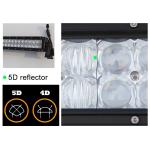 5D Optical Lens Straight Cree Led Driving Light For Truck , 22.5 Inch 120W Led