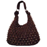 Buy cheap Handmade crochet handbag hobo women coffee sequin bag product