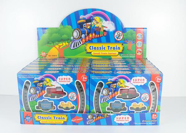 Buy cheap Plastic Children's Play Toys Mini Wind Up Classic Train Set with Railway Track from wholesalers
