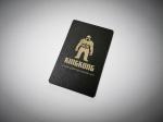 SLE4442 RFID NFC Contactless Metal Chip Card Custom Logo