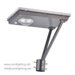Aluminum 12000lm 100W 120LM/W Solar Fence Post Lights