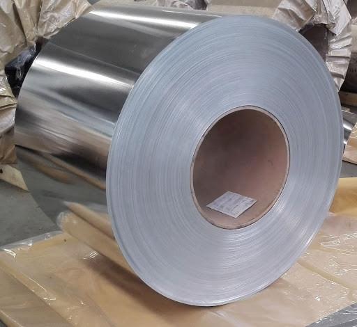 Buy cheap Bright/Stone/Silver Electrolytic Tinplate Coils Tin Free Steel Sheet Food Tinplate Coil finish with passivation treatmen from wholesalers