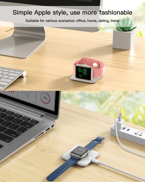 Buy cheap Custom LOGO Apple Smartwatch Charger OEM Wireless Charging from wholesalers