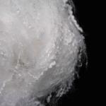 White Polyester Artificial Staple Fiber 51mm 180℃ For Automotive Interior Use