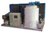 3T/24H Durable Saltwater Flake Ice Machine With Aluminum Brass Anticorrosion