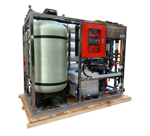 Buy cheap Stainless Steel PLC Seawater Desalination Equipment 75 Tons/Day from wholesalers