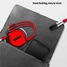 Buy cheap Retractable 120cm 45g 8 Pin 3 In 1 IOS Mobile Phone USB Cable from wholesalers