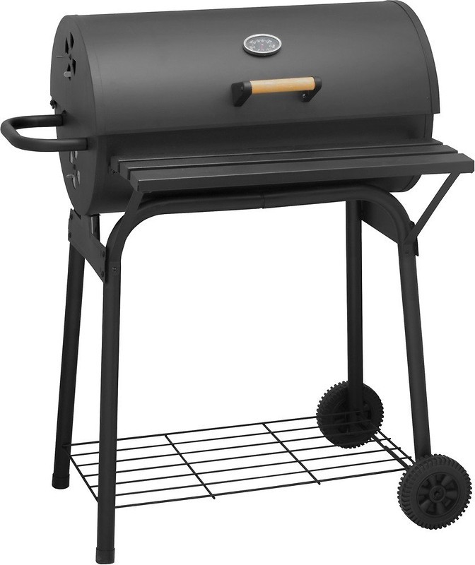 Steel Iron BBQ Grill for Backyard Party Picnic Camping Meats Smokers 78*73.5*103.5 cm