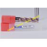 Buy cheap 20 mm / 18 mm AlTiN Coating Long Square End Mill With 4 Flute 150 mm Length from wholesalers
