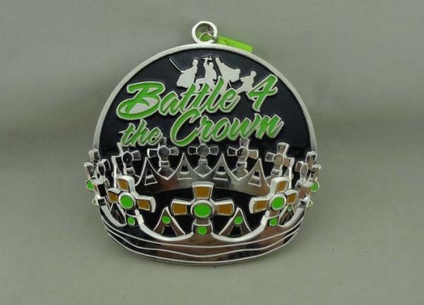 Buy cheap Zinc Alloy Die Casting Silver Martial Arts Medals 3D Medal 3.5 Inch from wholesalers