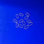 Transparent Frosted Stone Step Quartz Glass Sheet