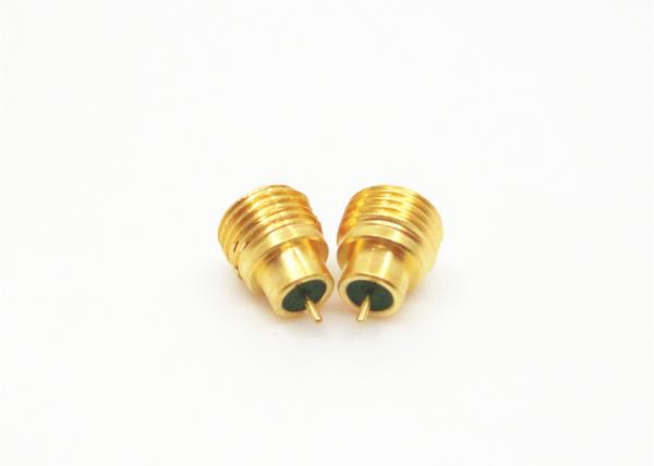 Buy cheap Male Smpm Coaxial Connector Gold Plated Good Wear Resistance For Military from wholesalers