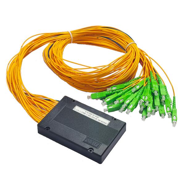 Buy cheap 1X32 SC APC Good Uniformity Fiber Cable Splitter Low Insertion Loss from wholesalers
