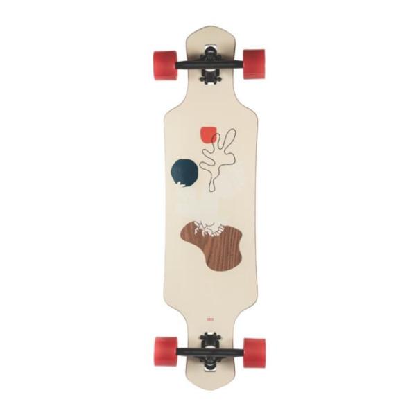 Buy cheap Globe Geminon 35 Walnut / Cockatoo Longboard Complete Skateboard - 9" x 35" from wholesalers