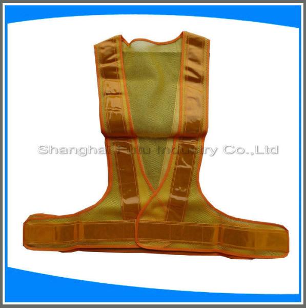 Buy cheap hot sale stylish Security safety vest with LED lights from wholesalers