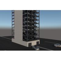 Buy cheap Vertical Automatic Smart Car Parking 2300kg Tower Car Parking System product