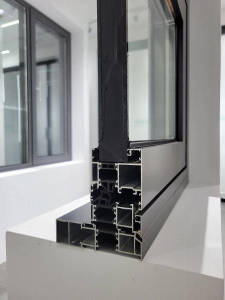 Buy cheap Modern Black Aluminium Casement Windows Single / Double / Triple Glass Type from wholesalers