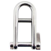 Buy cheap Bright Galvanized Or Coated Stainless Steel Key Pin Shackle With Bracket 0.5mm product