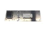 20mA Black Metal Keyboard 64 Keys Integrated Touchpad SS Electrophoretic