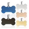 Buy cheap Carved Stainless Steel Dog ID Tags 2cm-6cm SS Dog Tag Black Blue from wholesalers