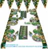 Buy cheap Cartoon Jungle Animal Disposable Tableware Sets Party Supplie For Kid Birthday Party Decor Plate Cup Napkin Party from wholesalers