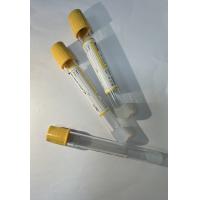 Buy cheap Gel Clot Activator High-Clarity PET Plastic High Recovery Yield Yellow product