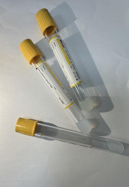 Quality Gel Clot Activator High-Clarity PET Plastic High Recovery Yield Yellow for sale