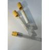 Buy cheap Gel Clot Activator High-Clarity PET Plastic High Recovery Yield Yellow from wholesalers