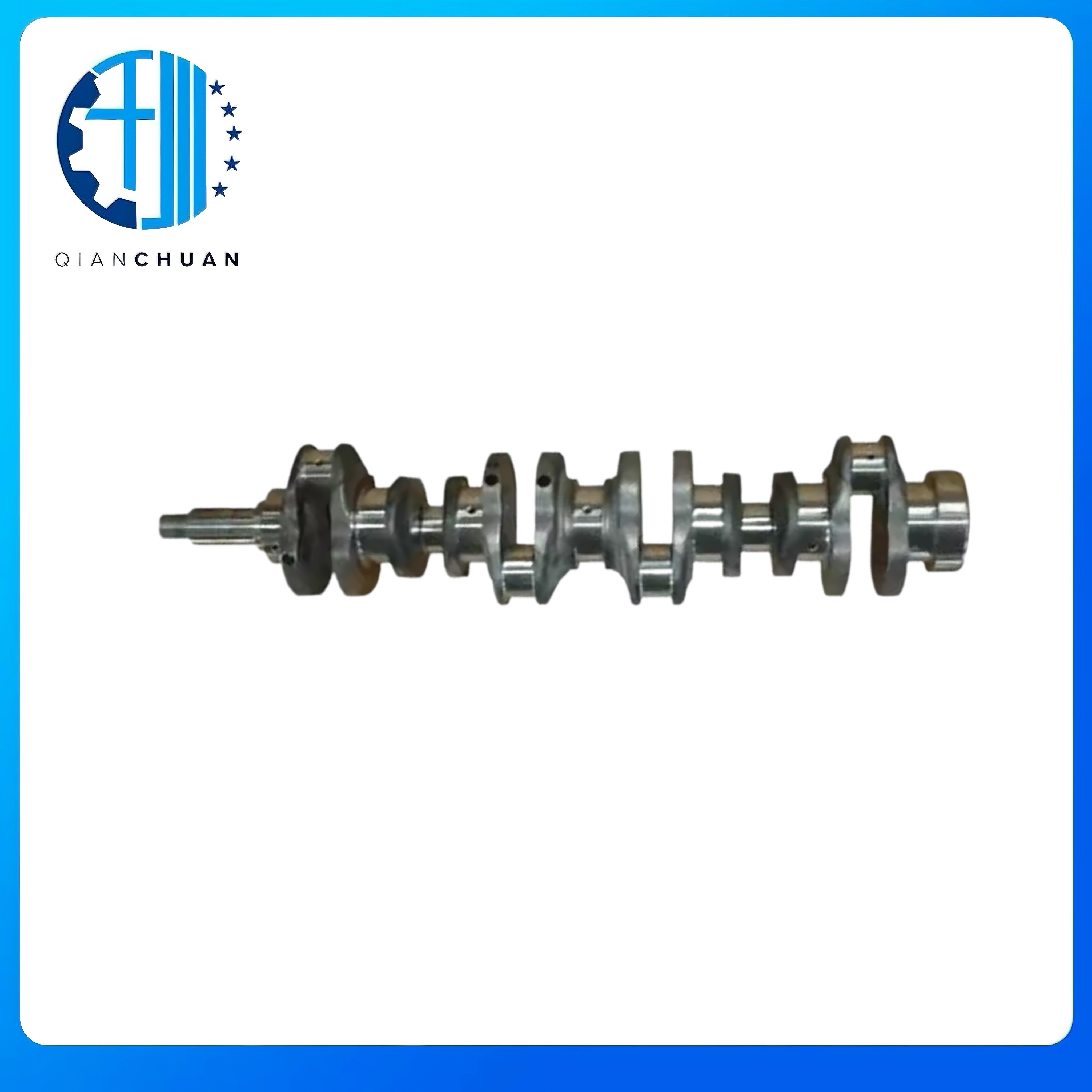 Forged Crankshaft 34320-00010 For Caterpillar Cat 3066 Excavator Engine Spare Parts