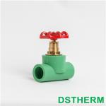 PPR Stop Valve Concealed Stop Valve Multi Color Plastic Stop Valve Heat